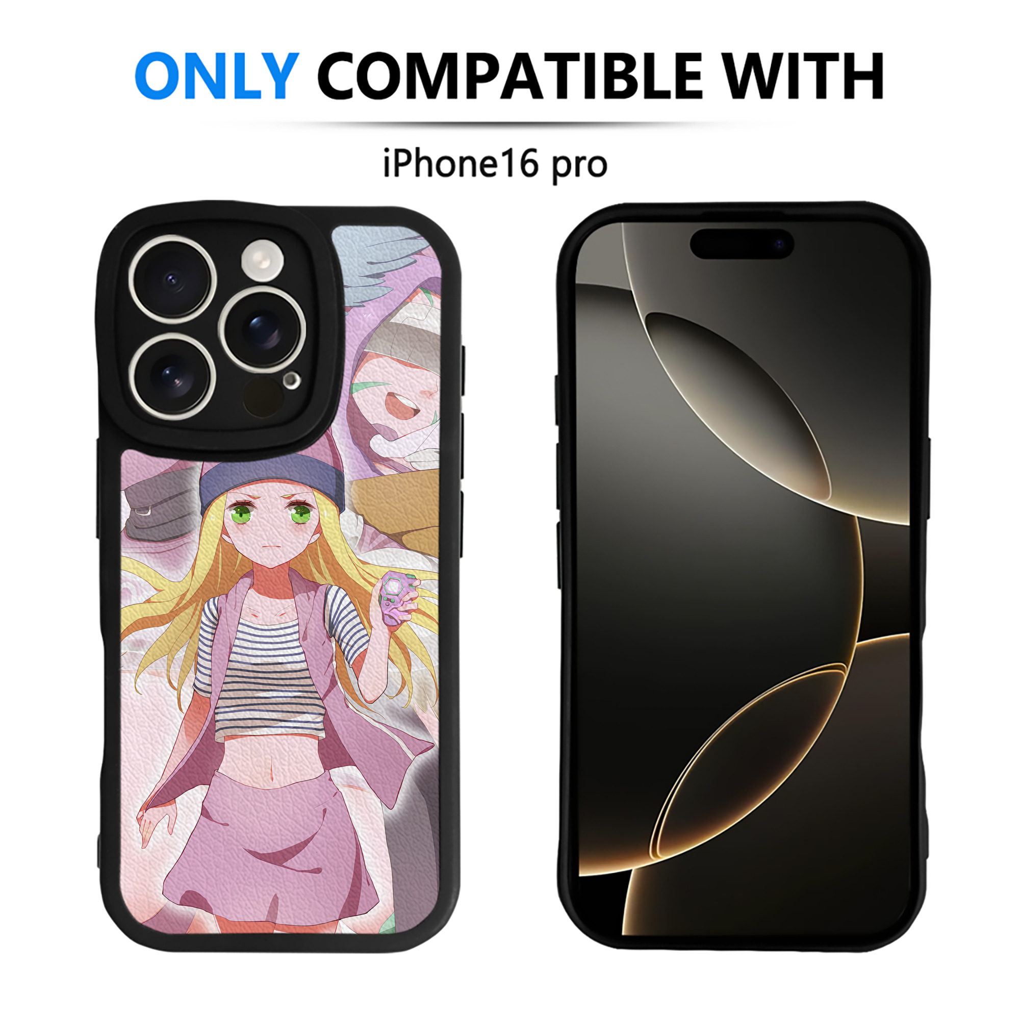 （画像用） Digimon デジタルモンスター/デジモン 【iPhone 16シリーズ対応】シリコンスマホケース（レザー調） 材質：シリコン